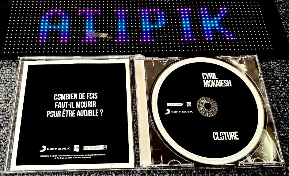 ✏ Cyril Mokaiesh - Clôture - Original Rare French Song CD ✏ – photo 3